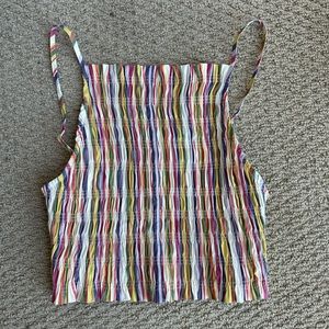 Multi Colored Zara Crop Top